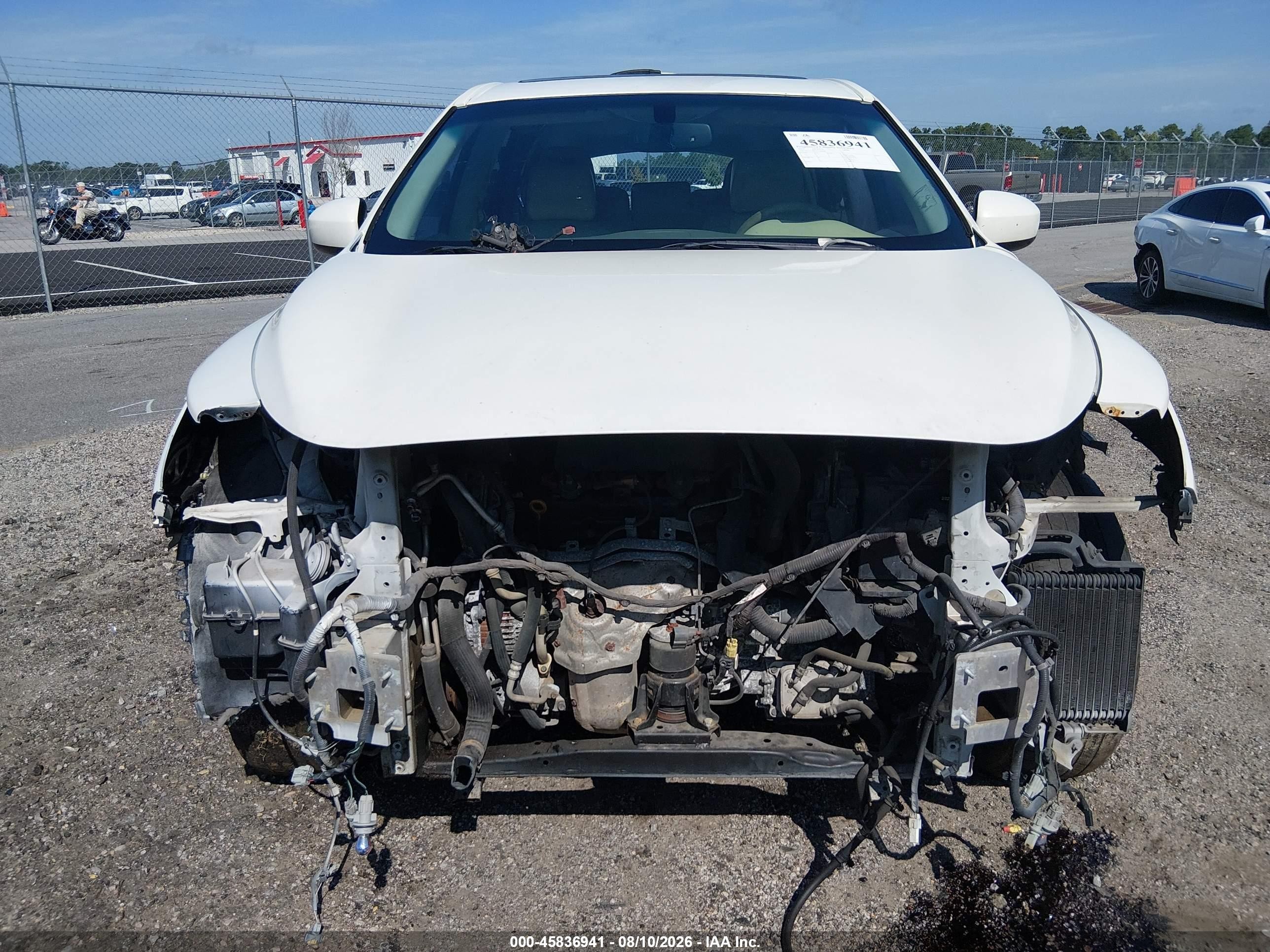 2014 Infiniti Qx60   White vin: 5N1AL0MN9EC509006