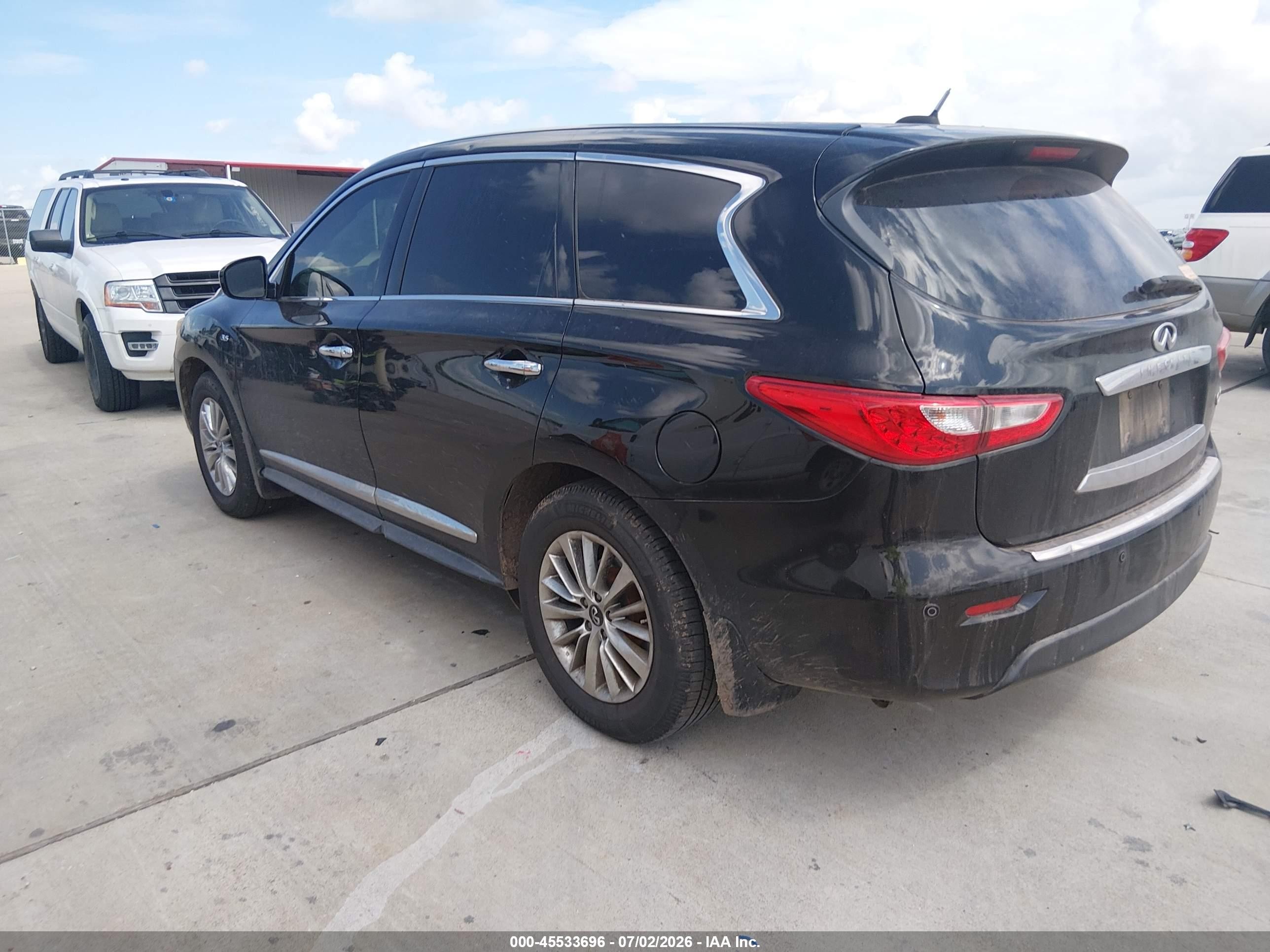 2014 Infiniti Qx60   Black vin: 5N1AL0MN9EC513041