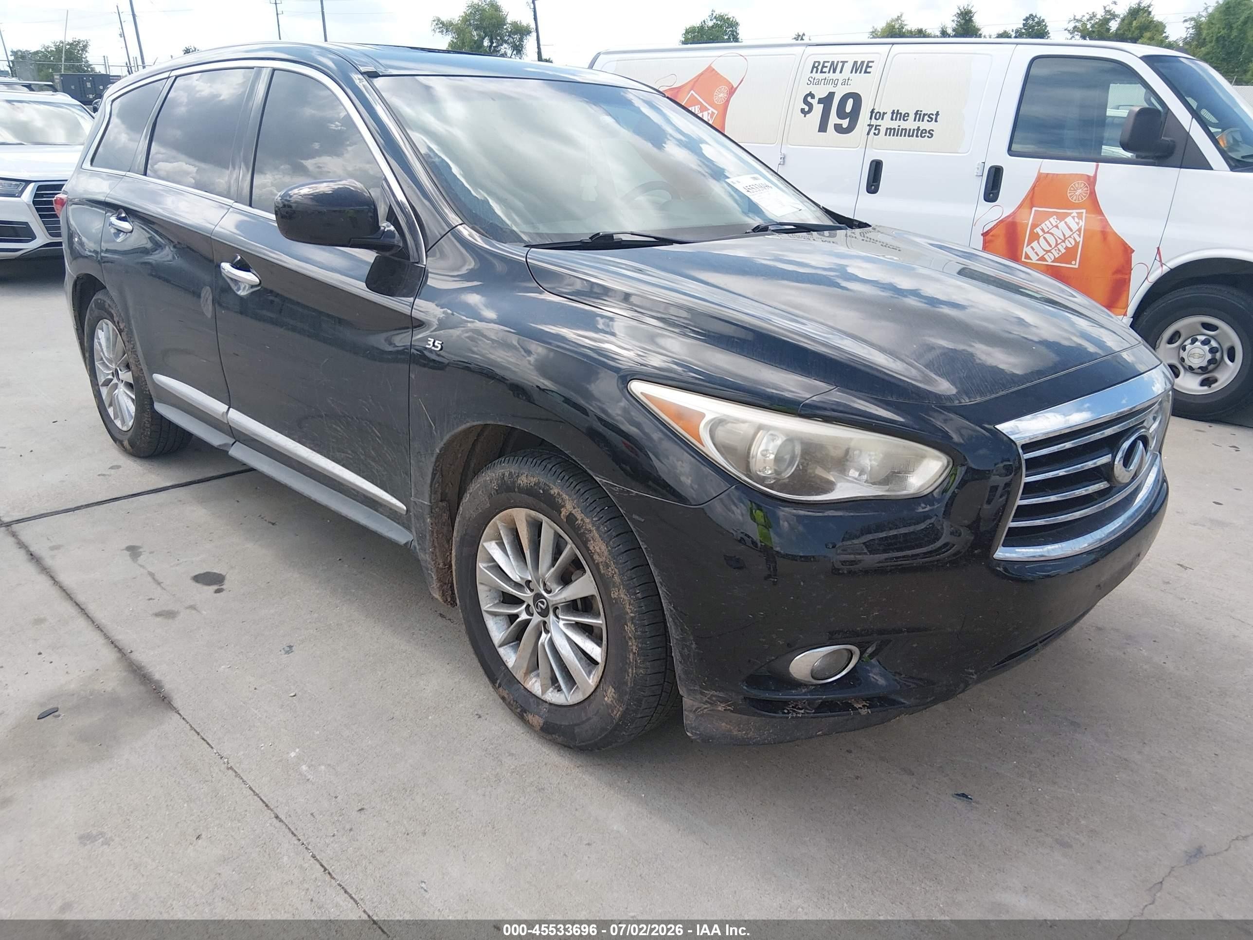 2014 Infiniti Qx60   Black vin: 5N1AL0MN9EC513041