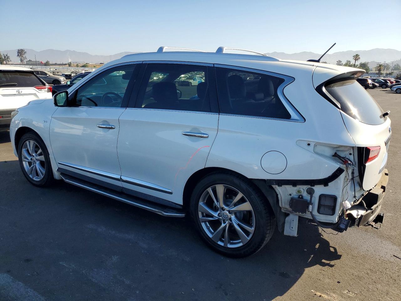 2014 Infiniti Qx60 Base White vin: 5N1AL0MN9EC523326