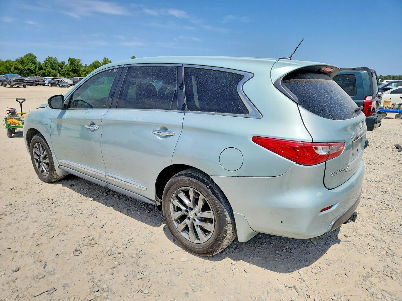2014 Infiniti Qx60 Base Turquoise vin: 5N1AL0MN9EC524136