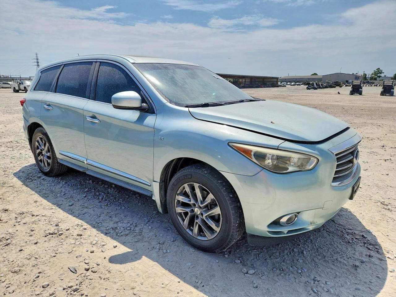 2014 Infiniti Qx60 Base Turquoise vin: 5N1AL0MN9EC524136