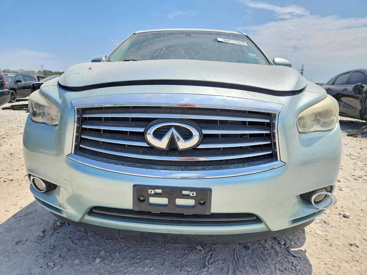 2014 Infiniti Qx60 Base Turquoise vin: 5N1AL0MN9EC524136