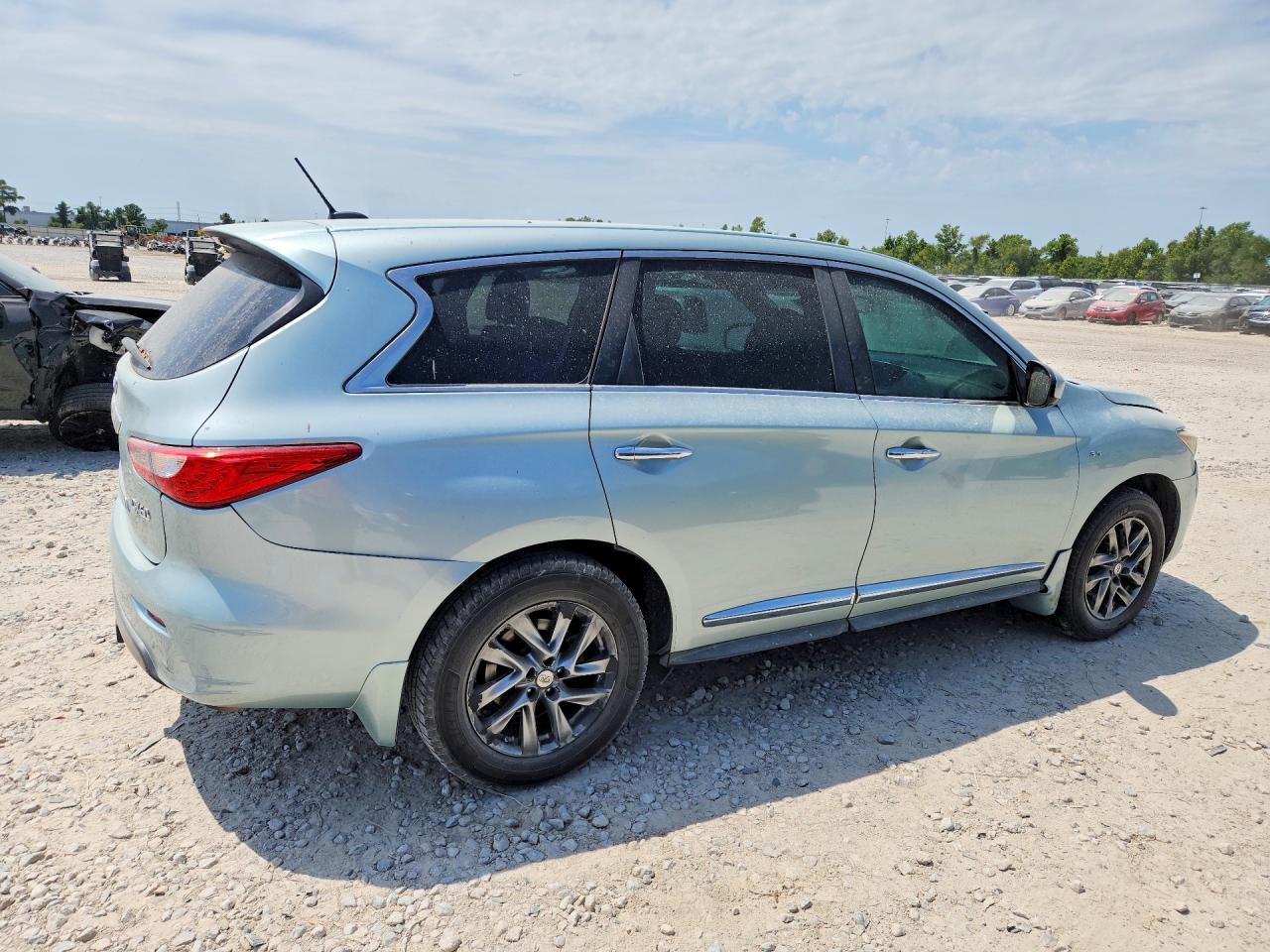 2014 Infiniti Qx60 Base Turquoise vin: 5N1AL0MN9EC524136