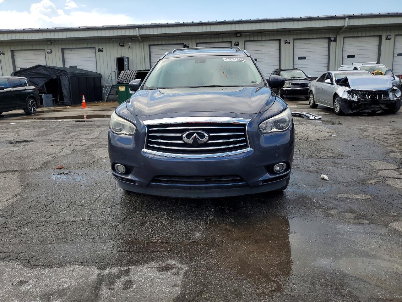 2014 Infiniti Qx60 Base Blue vin: 5N1AL0MN9EC531605