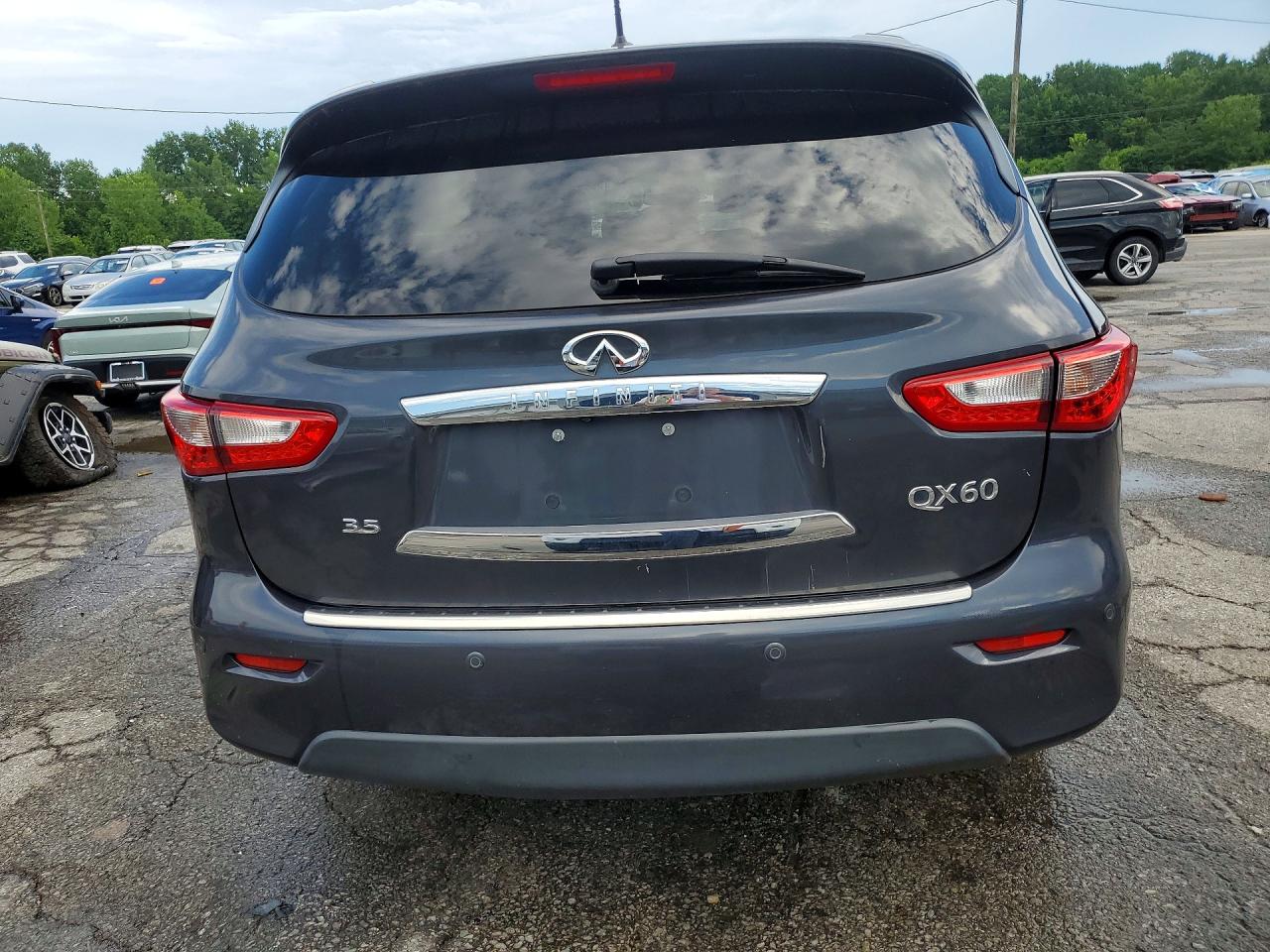 2014 Infiniti Qx60 Base Blue vin: 5N1AL0MN9EC531605
