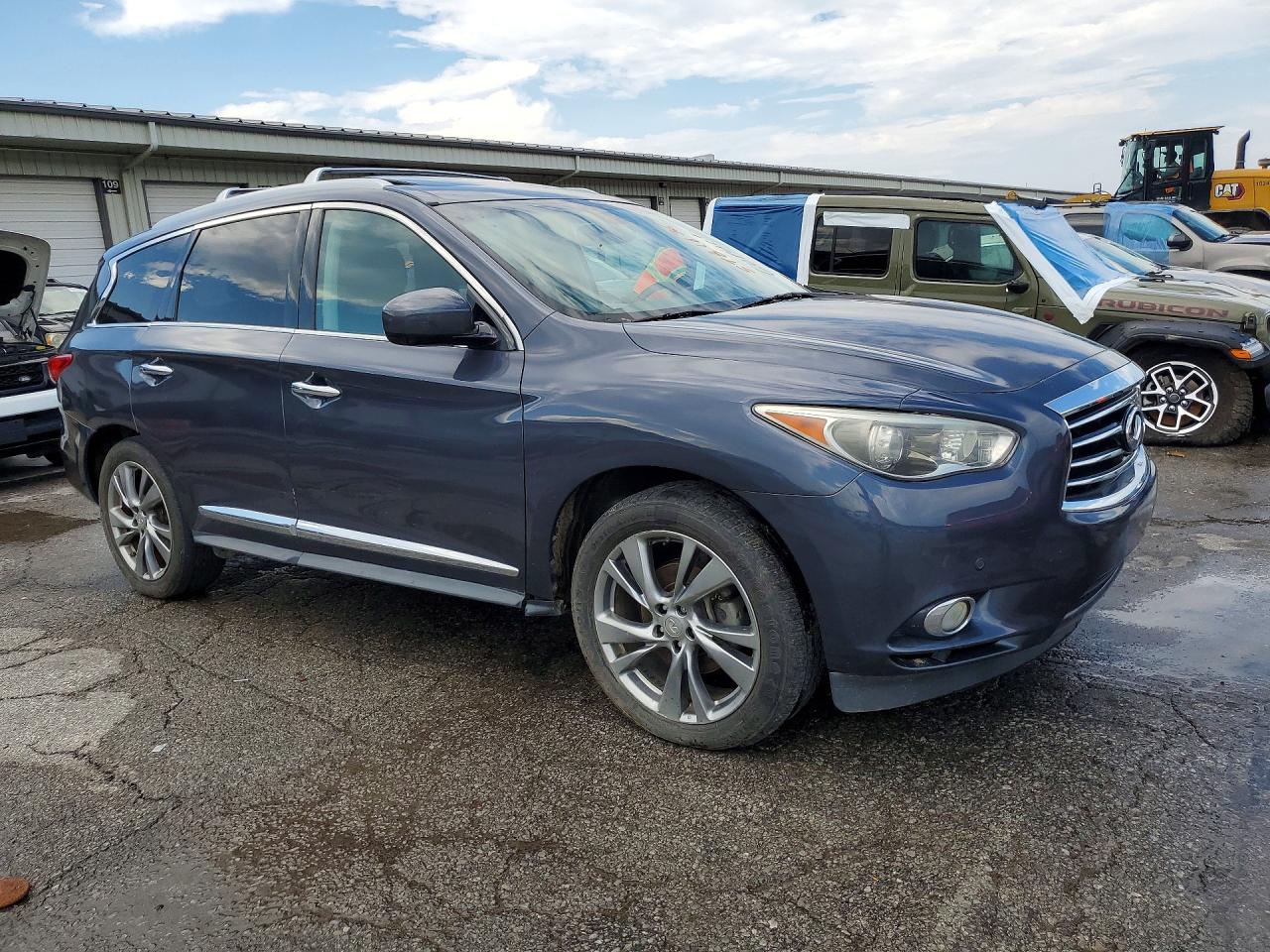 2014 Infiniti Qx60 Base Blue vin: 5N1AL0MN9EC531605