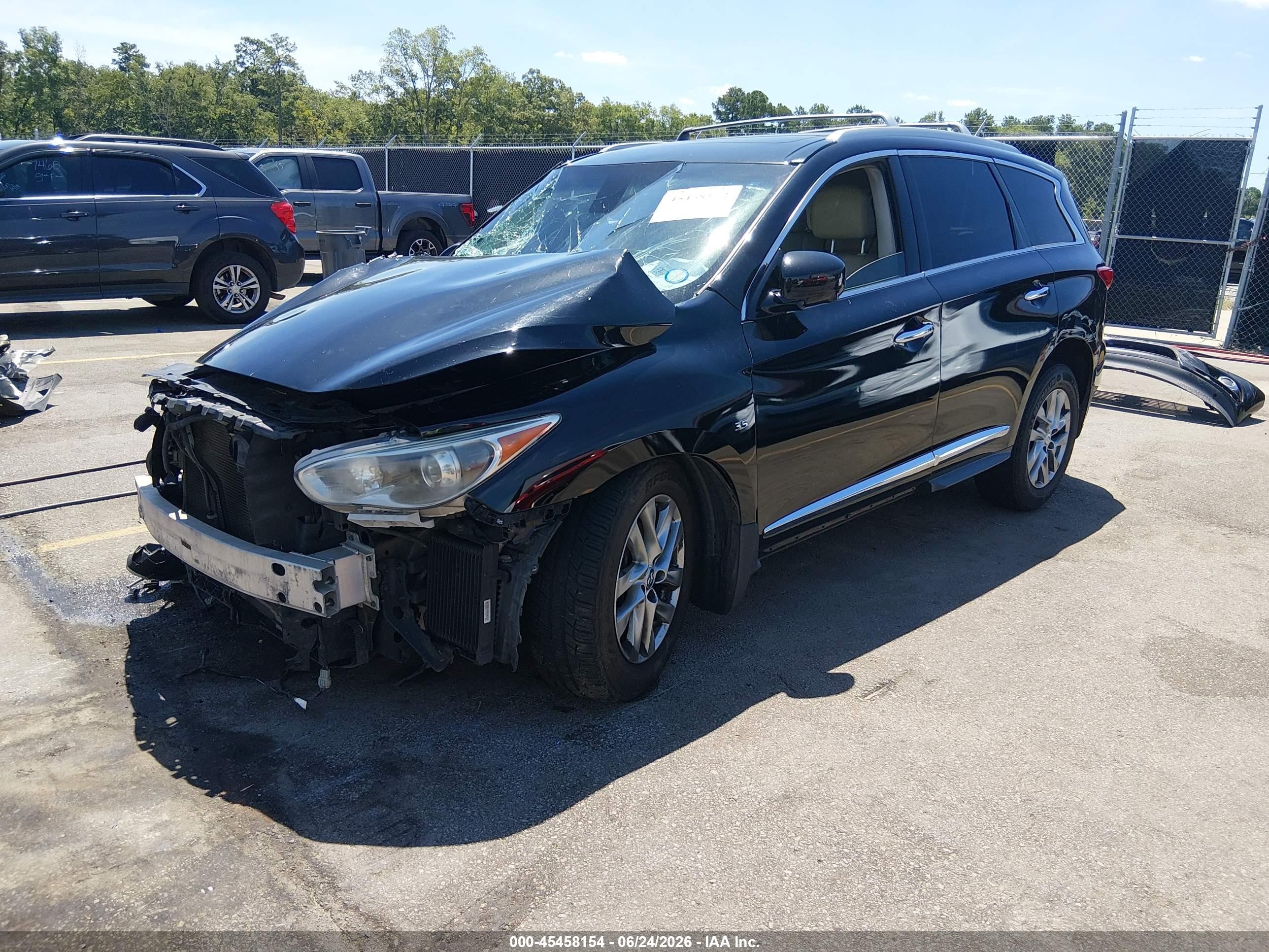 2014 Infiniti Qx60   Black vin: 5N1AL0MN9EC532155