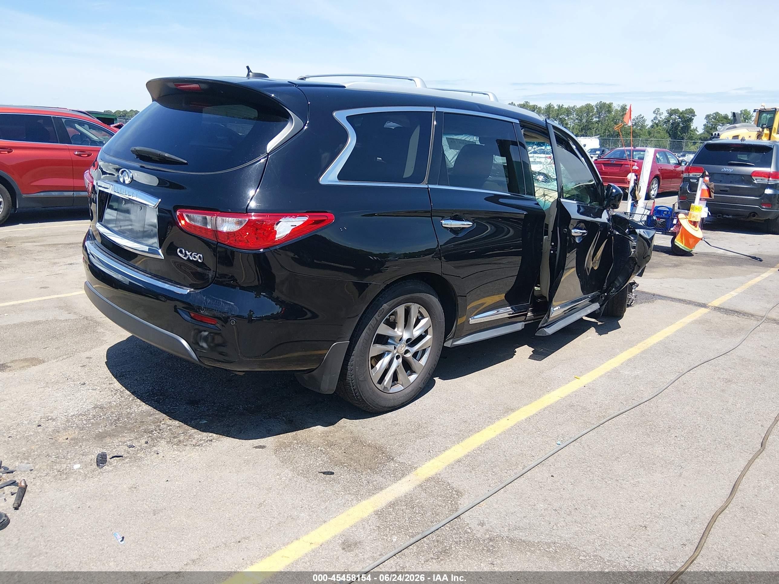 2014 Infiniti Qx60   Black vin: 5N1AL0MN9EC532155