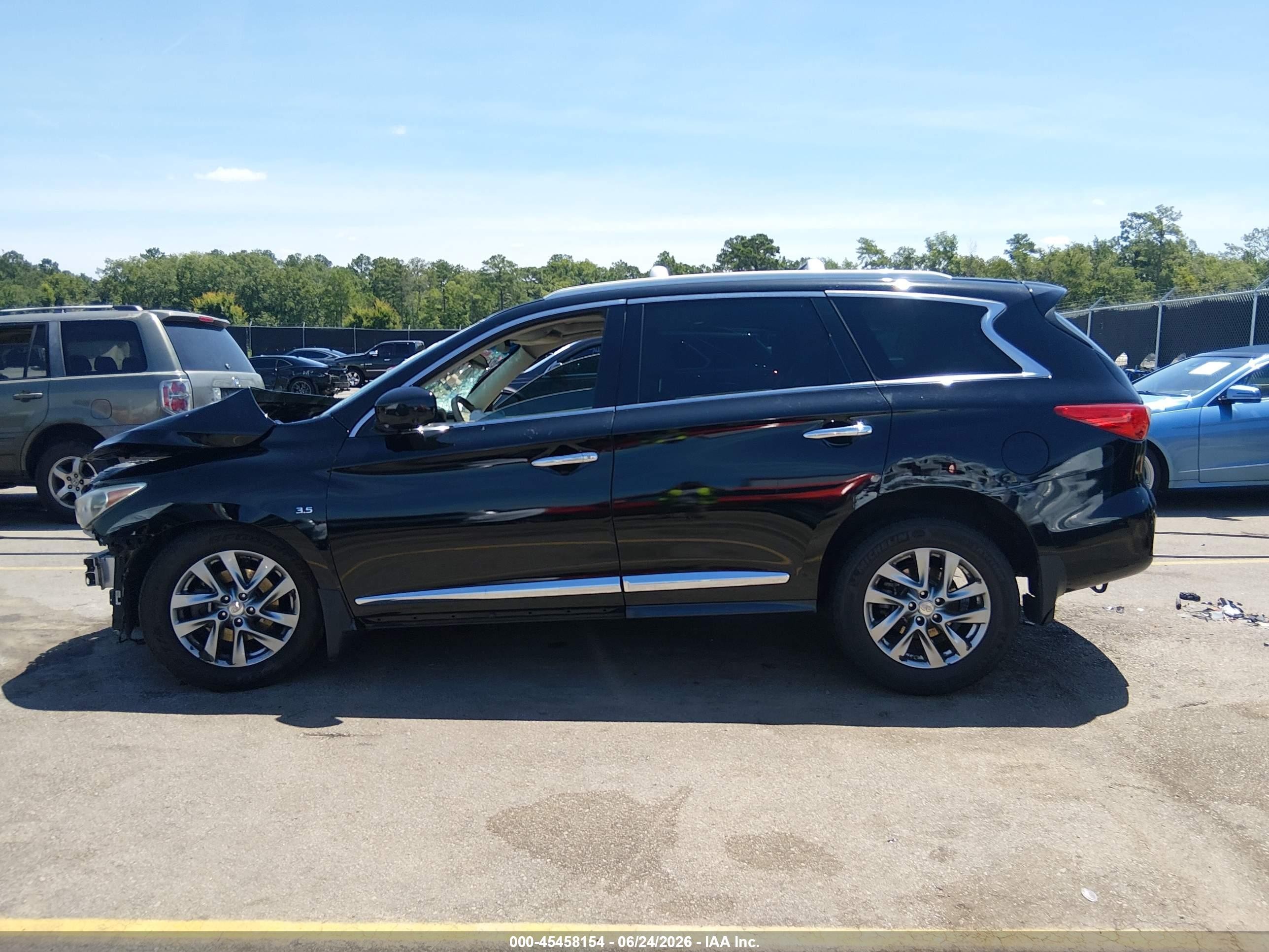 2014 Infiniti Qx60   Black vin: 5N1AL0MN9EC532155