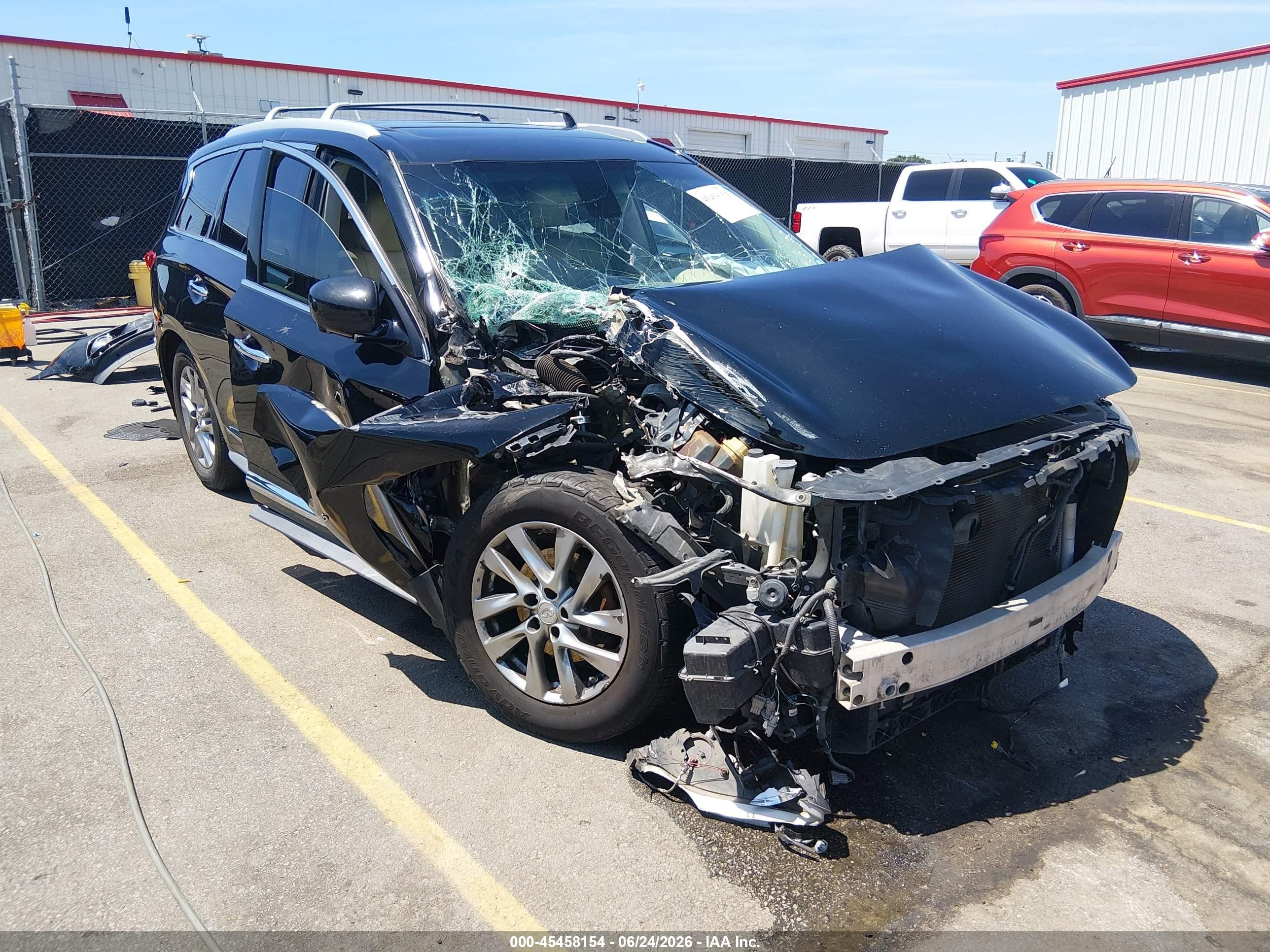 2014 Infiniti Qx60   Black vin: 5N1AL0MN9EC532155