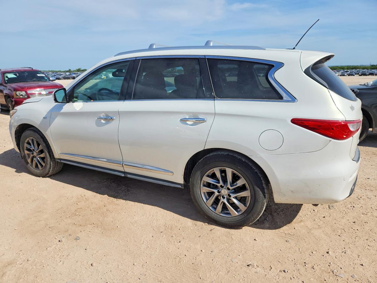 2014 Infiniti Qx60 Base White vin: 5N1AL0MN9EC540112