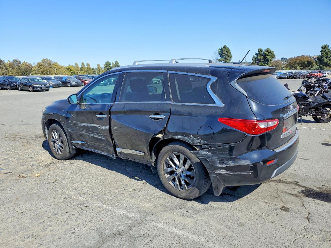 2014 Infiniti Qx60 Base Black vin: 5N1AL0MN9EC544841