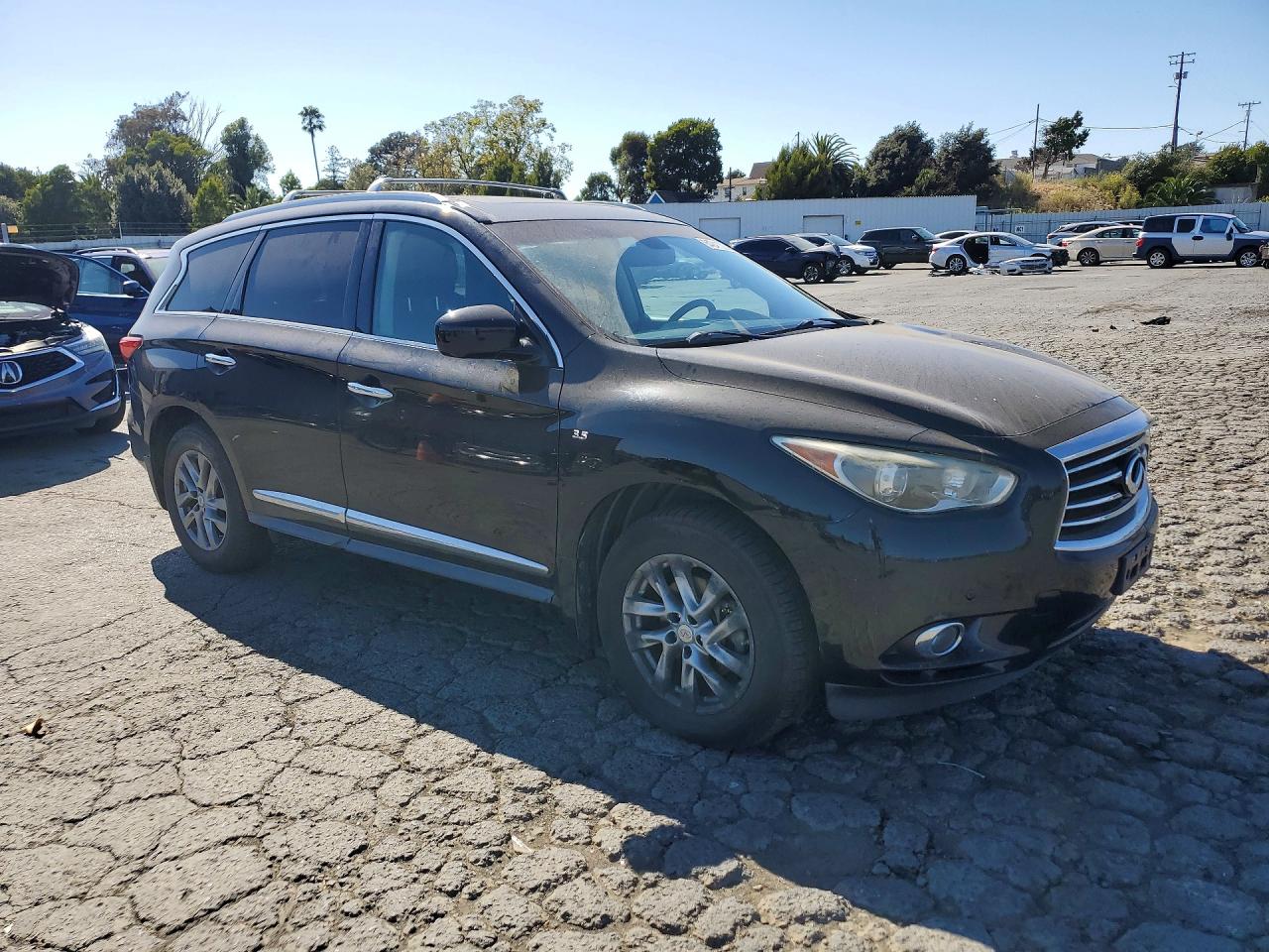 2014 Infiniti Qx60 Base Black vin: 5N1AL0MN9EC544841