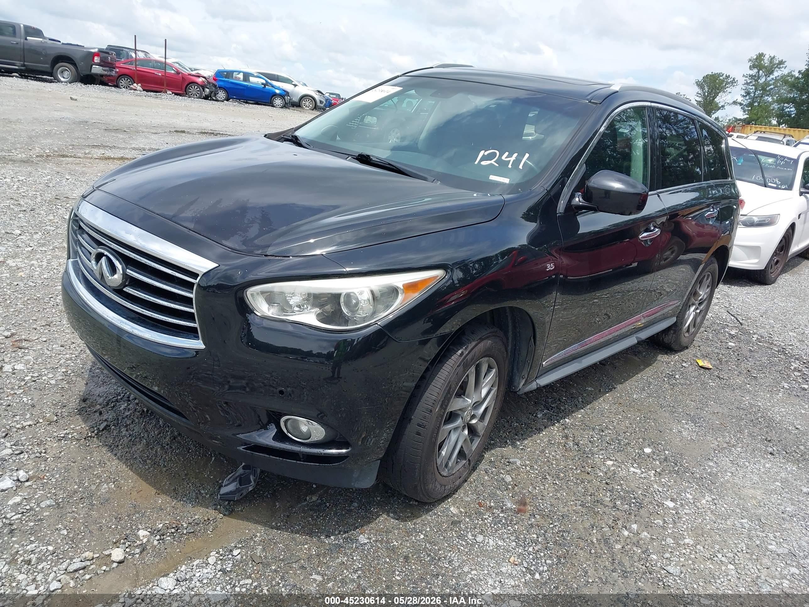 2014 Infiniti Qx60   Black vin: 5N1AL0MN9EC551241