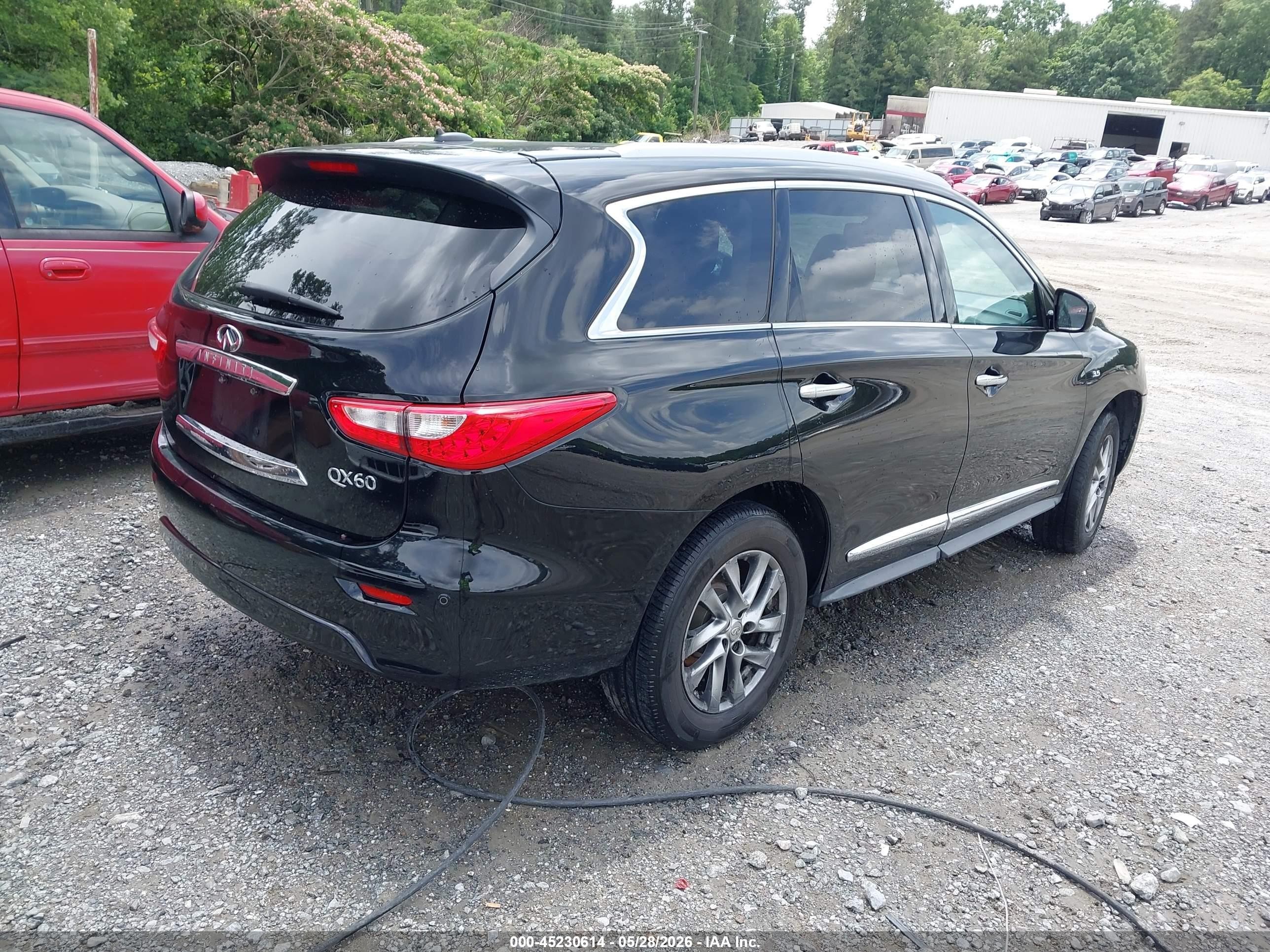 2014 Infiniti Qx60   Black vin: 5N1AL0MN9EC551241