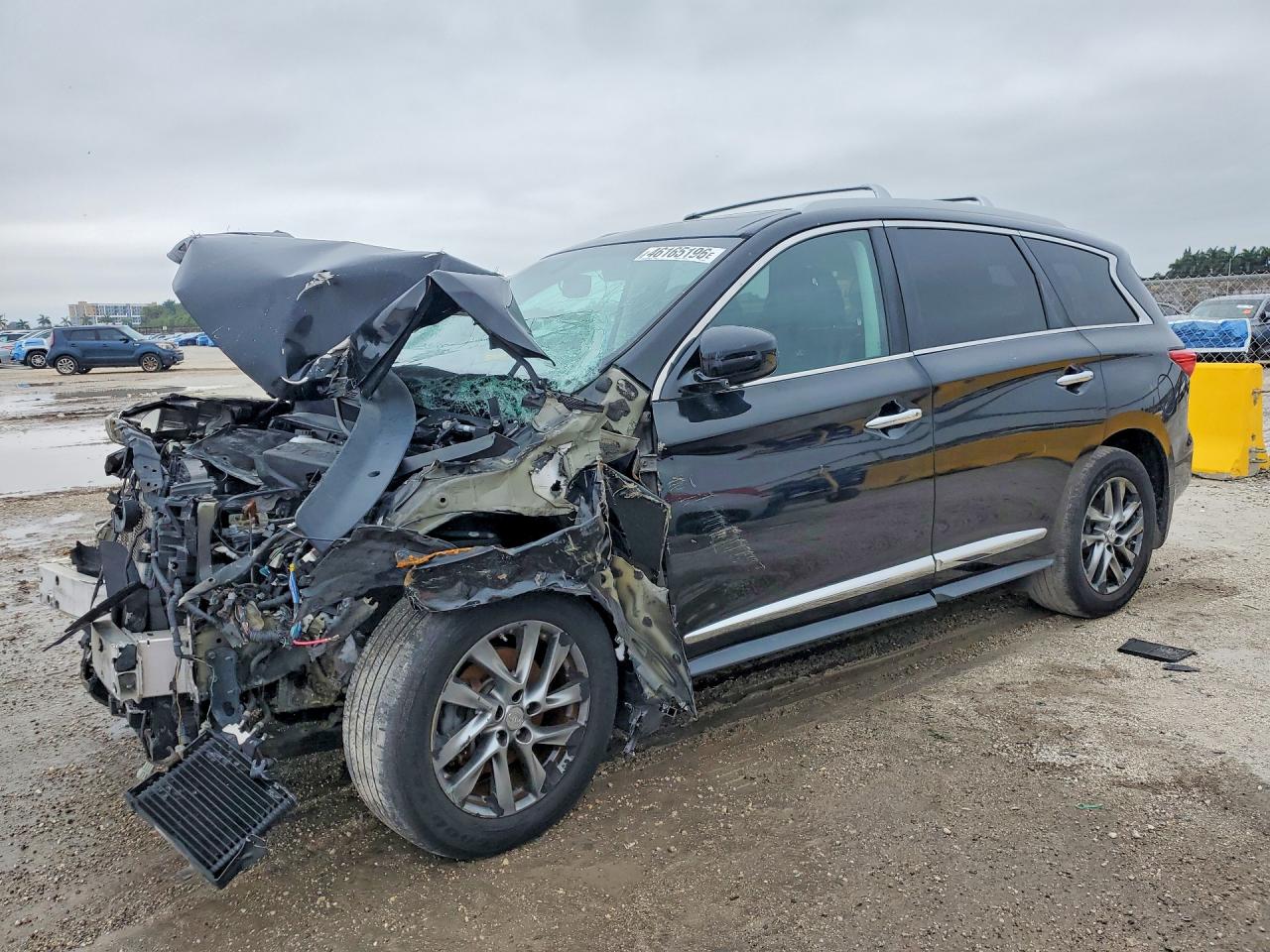 2014 Infiniti Qx60 Silver vin: 5N1AL0MN9EC552406