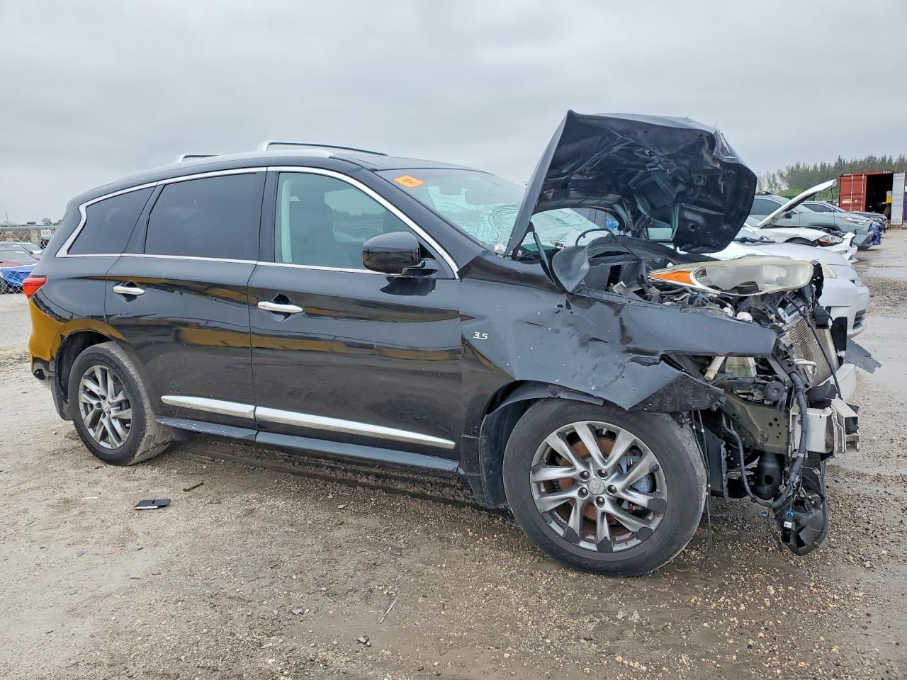 2014 Infiniti Qx60 Silver vin: 5N1AL0MN9EC552406