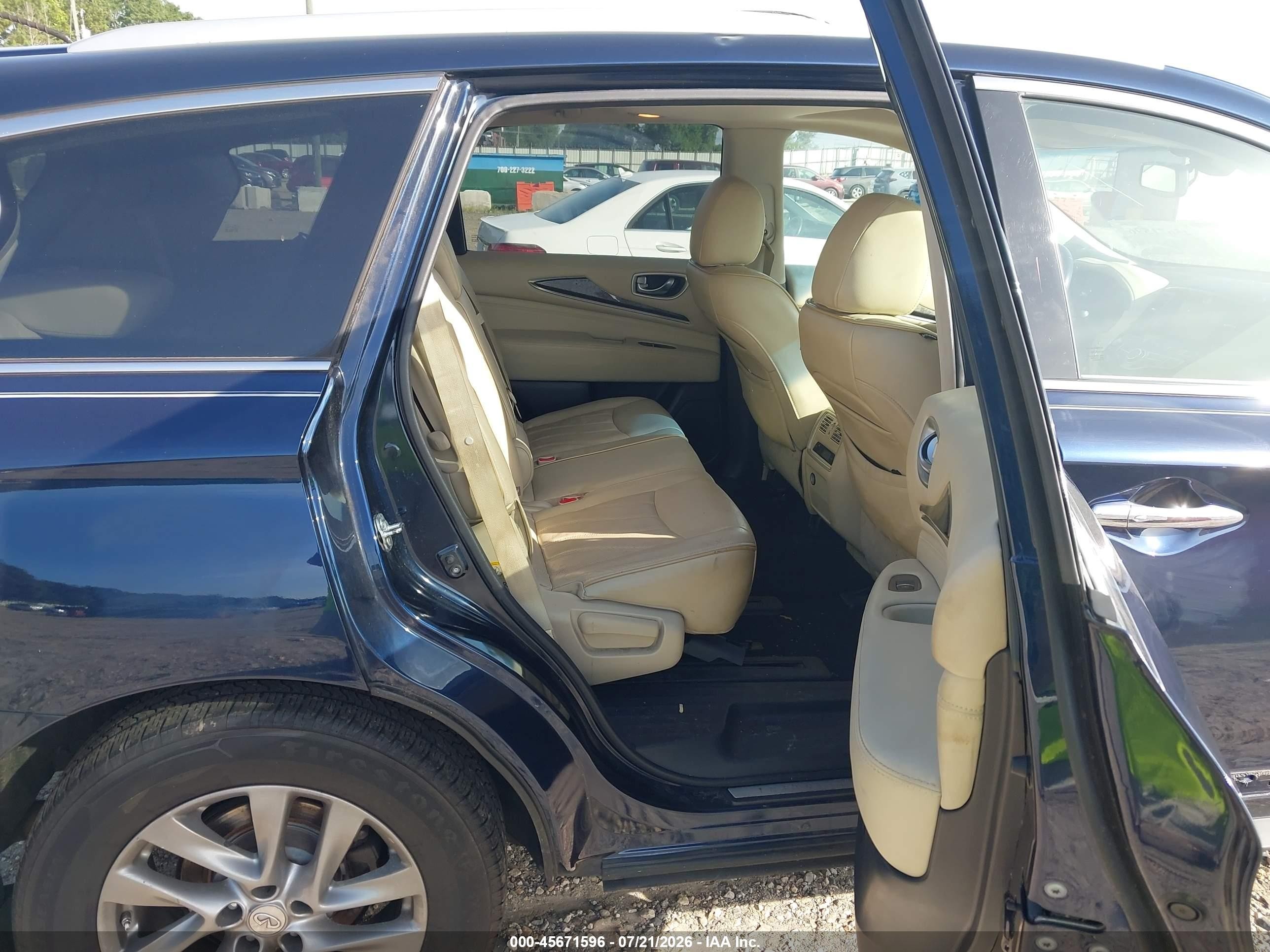2015 Infiniti Qx60   Navy vin: 5N1AL0MN9FC503868
