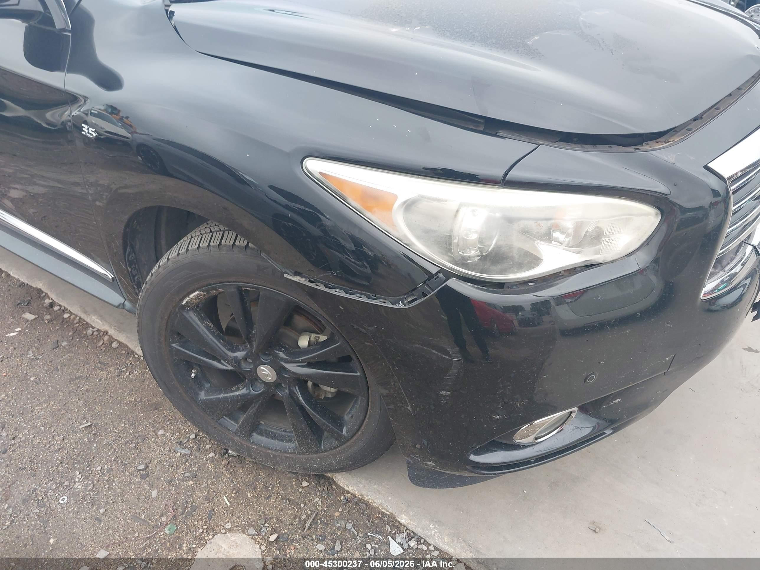 2015 Infiniti Qx60   Black vin: 5N1AL0MN9FC512764
