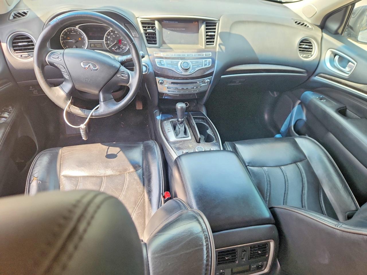 2015 Infiniti Qx60 Base White vin: 5N1AL0MN9FC515700