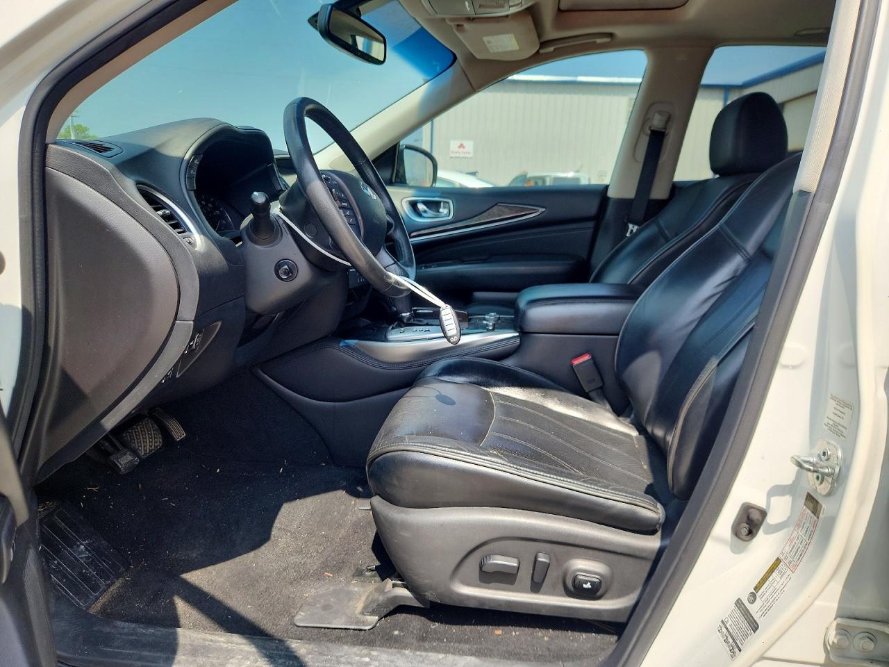 2015 Infiniti Qx60 Base White vin: 5N1AL0MN9FC515700