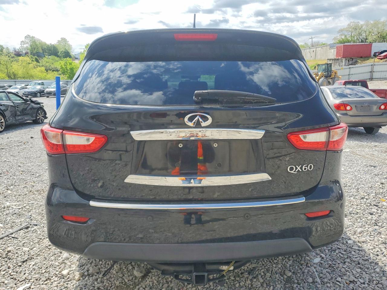 2015 Infiniti Qx60 Base Black vin: 5N1AL0MN9FC522971