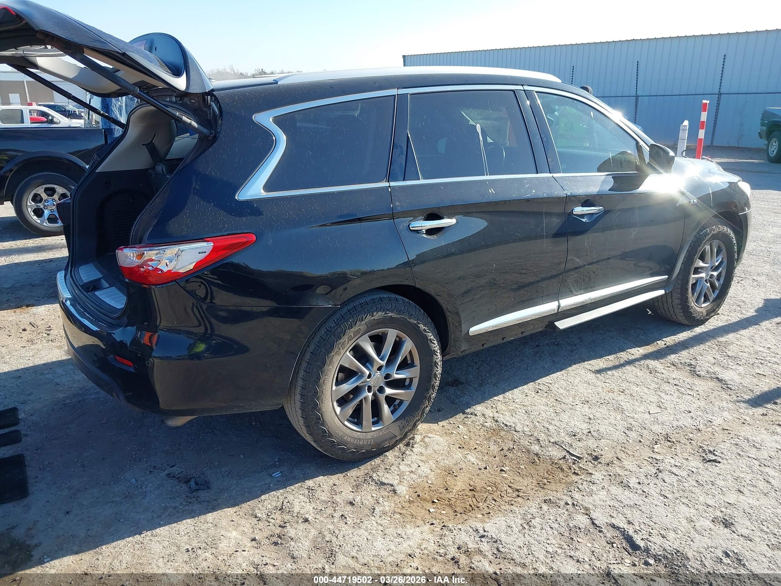 2015 Infiniti Qx60   Black vin: 5N1AL0MN9FC525952
