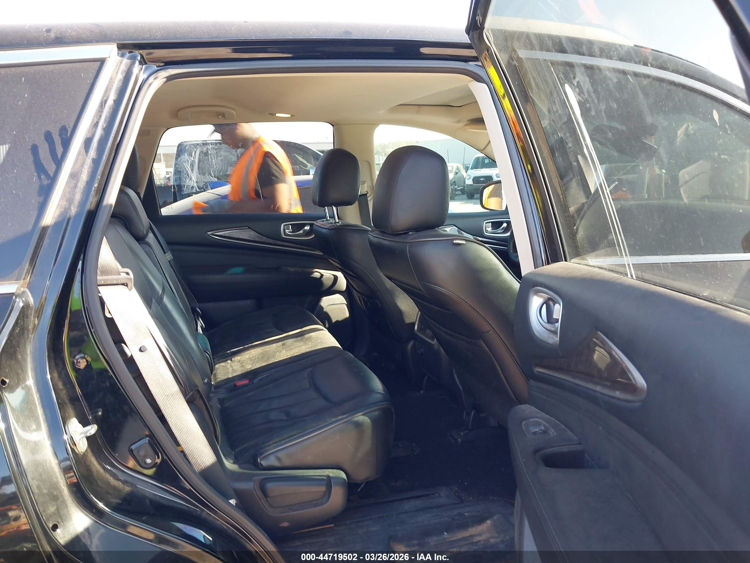 2015 Infiniti Qx60   Black vin: 5N1AL0MN9FC525952