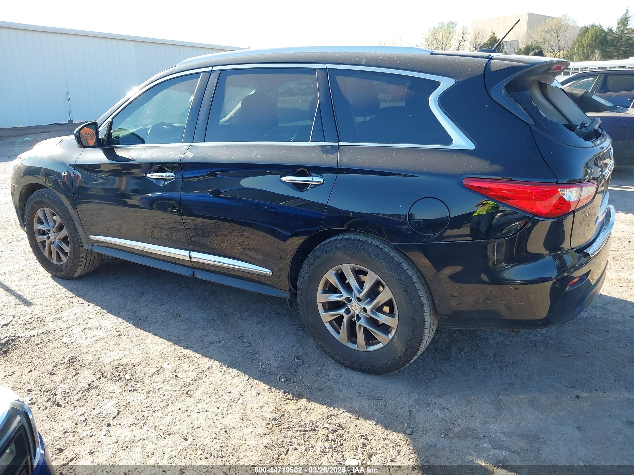 2015 Infiniti Qx60   Black vin: 5N1AL0MN9FC525952