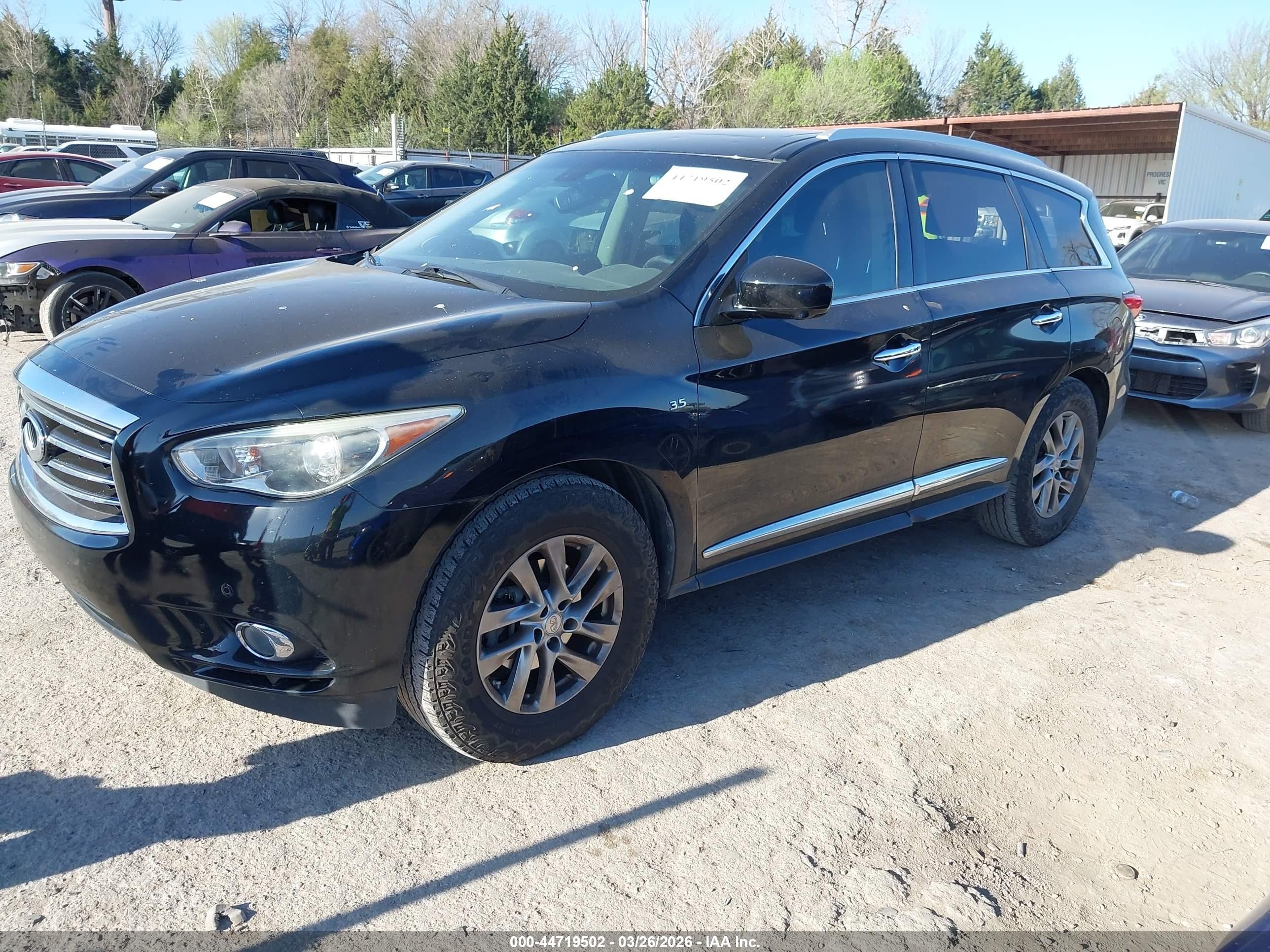 2015 Infiniti Qx60   Black vin: 5N1AL0MN9FC525952