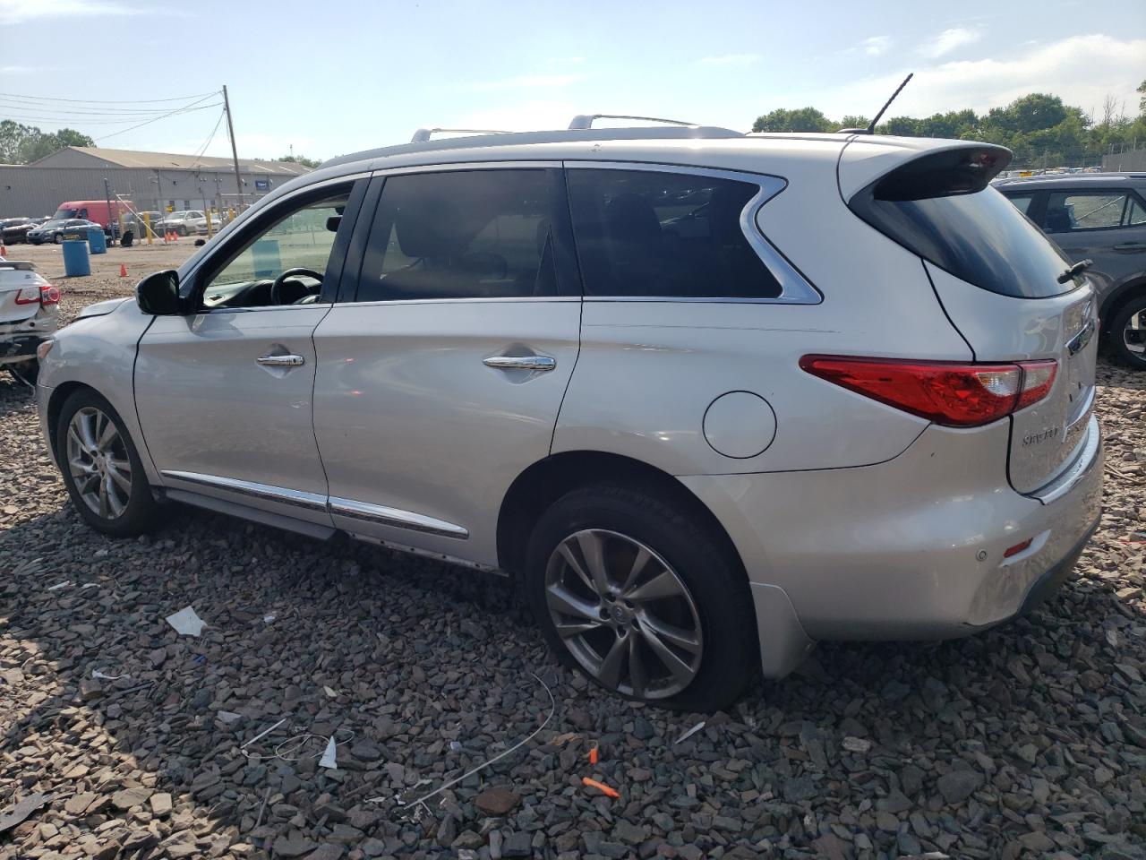 2015 Infiniti Qx60 Silver vin: 5N1AL0MN9FC528950