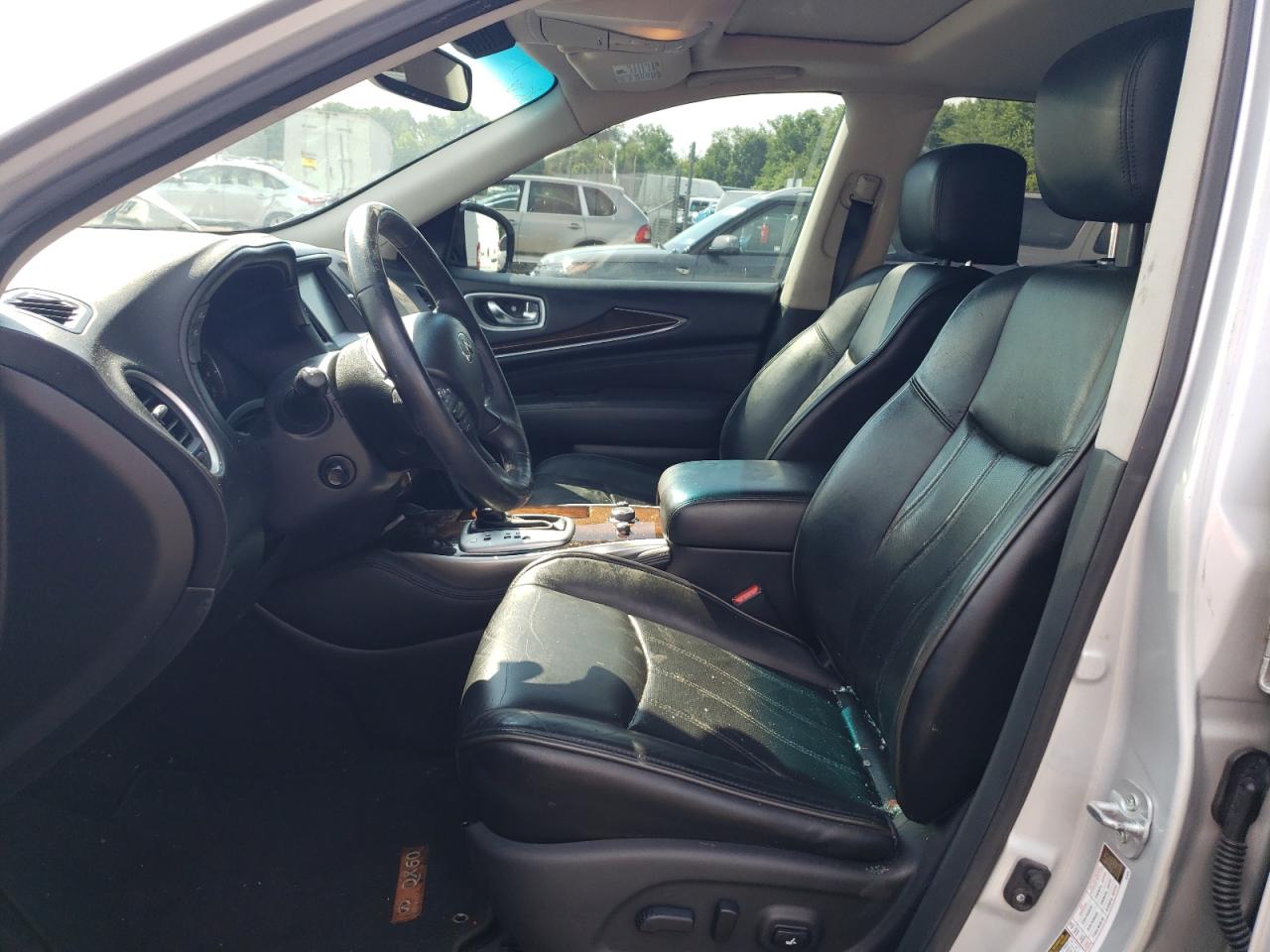 2015 Infiniti Qx60 Silver vin: 5N1AL0MN9FC528950