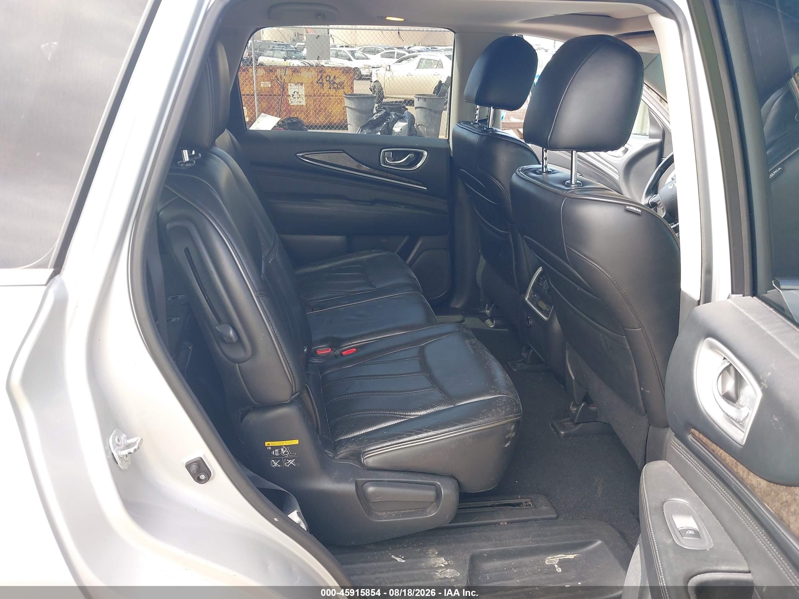 2015 Infiniti Qx60   Silver vin: 5N1AL0MN9FC535378