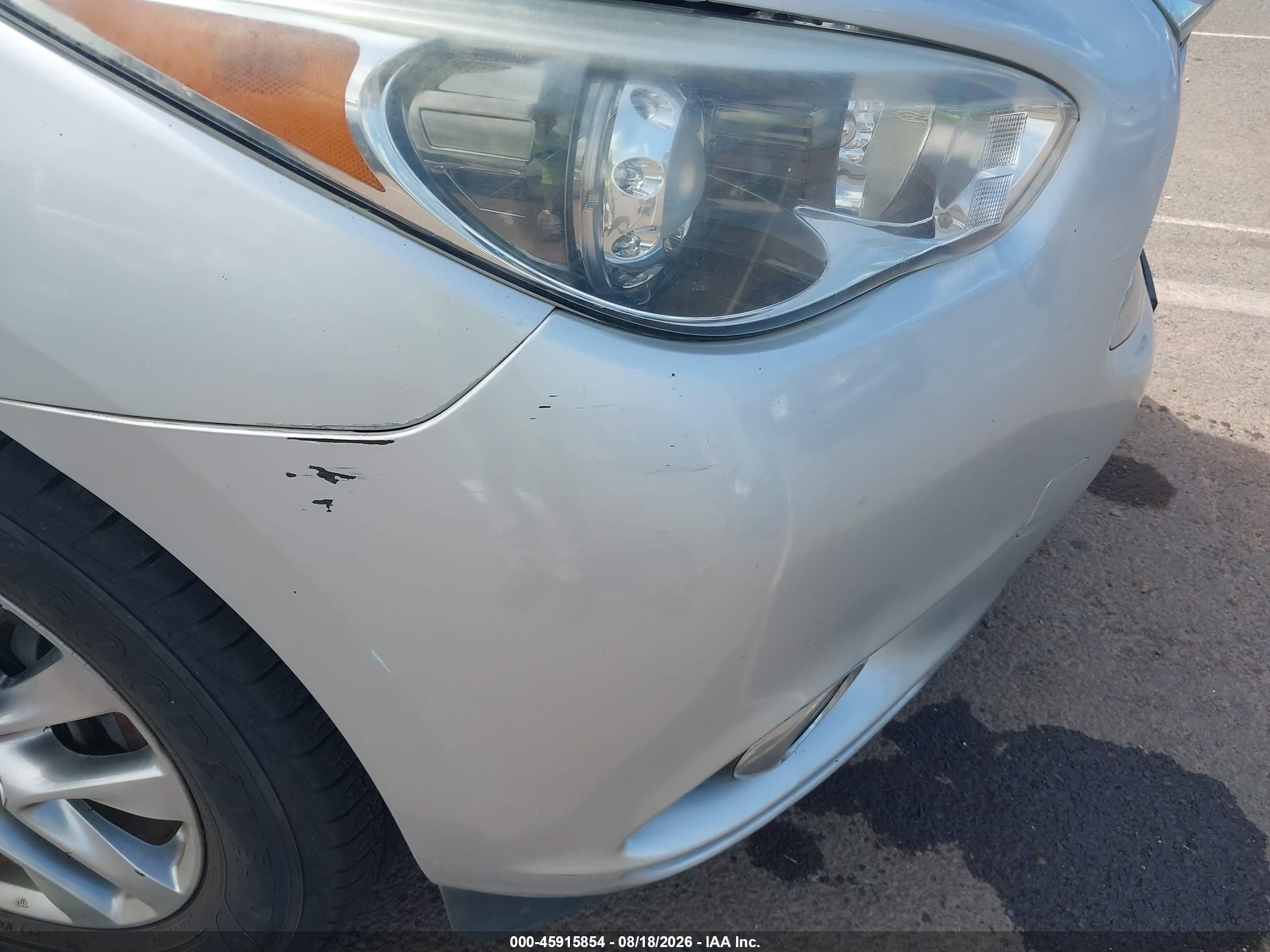 2015 Infiniti Qx60   Silver vin: 5N1AL0MN9FC535378