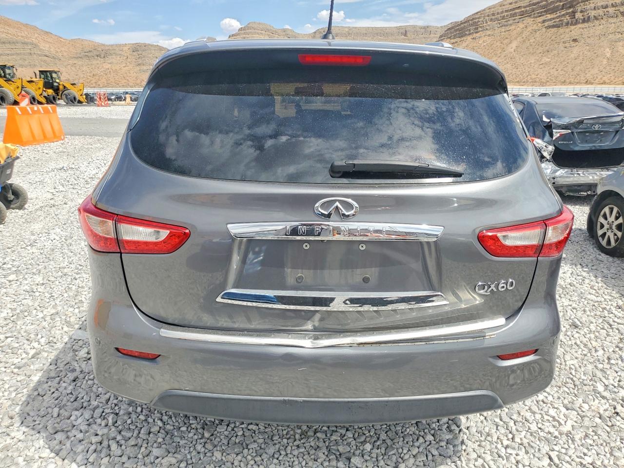 2015 Infiniti Qx60 Base Gray vin: 5N1AL0MN9FC536028