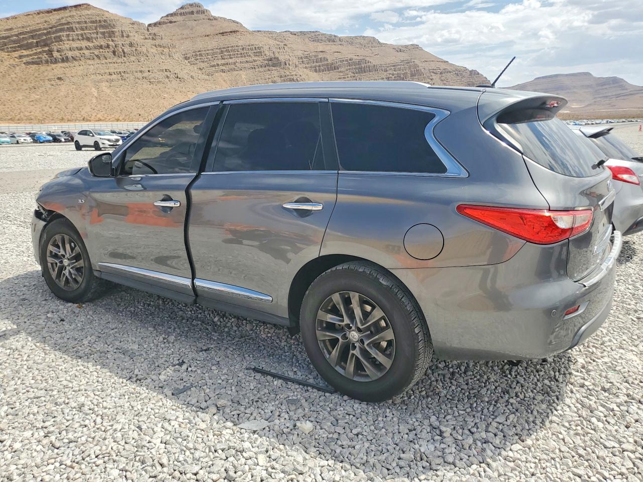2015 Infiniti Qx60 Base Gray vin: 5N1AL0MN9FC536028