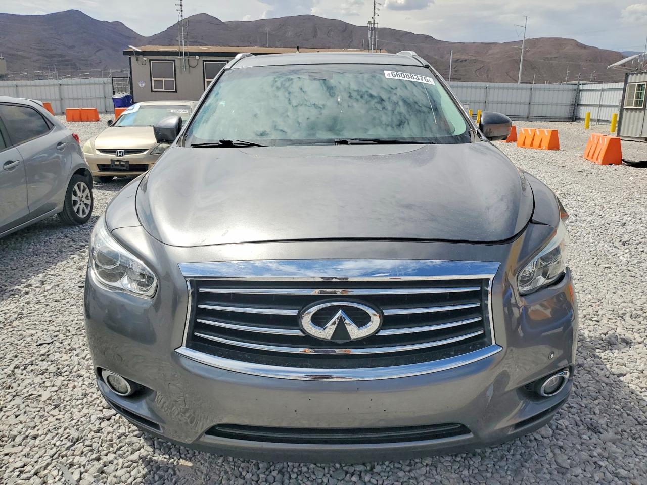 2015 Infiniti Qx60 Base Gray vin: 5N1AL0MN9FC536028