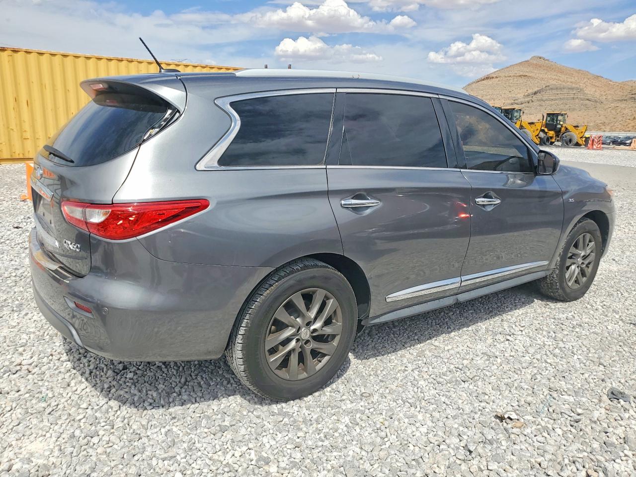 2015 Infiniti Qx60 Base Gray vin: 5N1AL0MN9FC536028