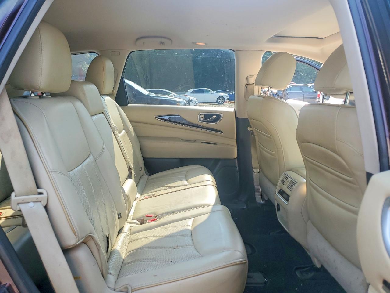2015 Infiniti Qx60 Base Maroon vin: 5N1AL0MN9FC543979