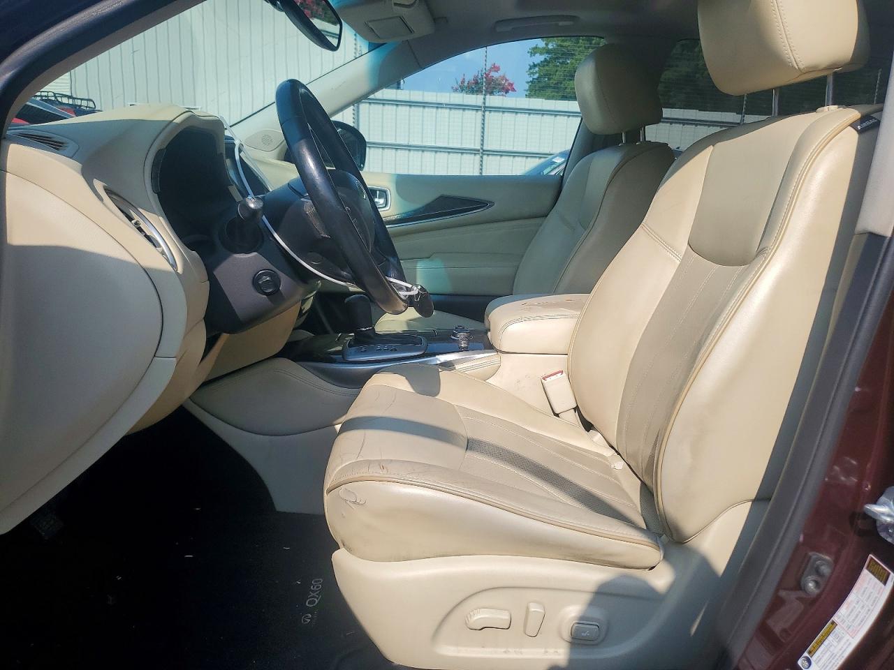 2015 Infiniti Qx60 Base Maroon vin: 5N1AL0MN9FC543979
