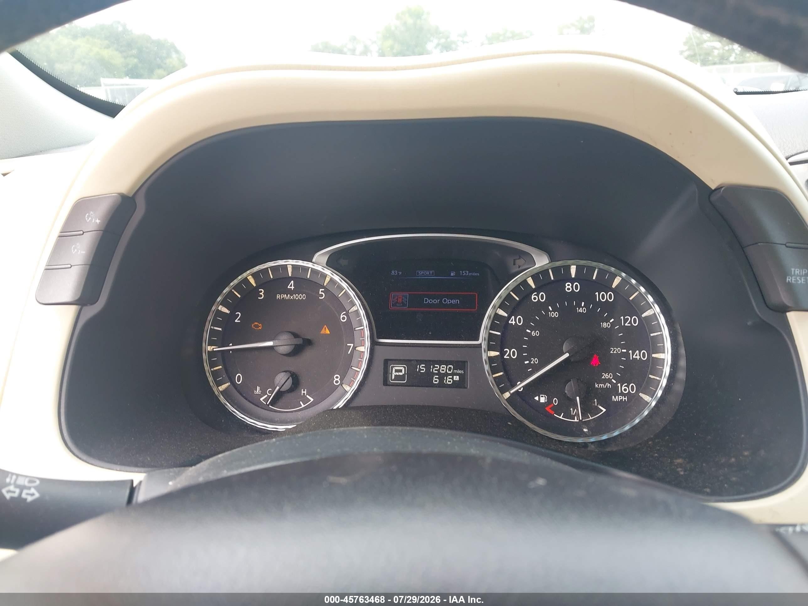 2015 Infiniti Qx60   White vin: 5N1AL0MN9FC544890