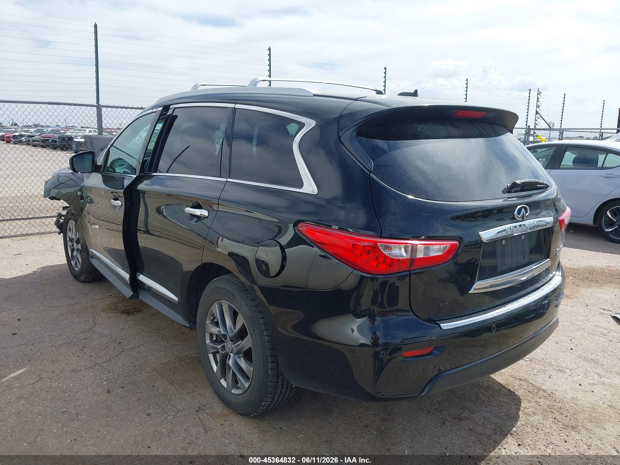 2015 Infiniti Qx60   Black vin: 5N1AL0MN9FC551340