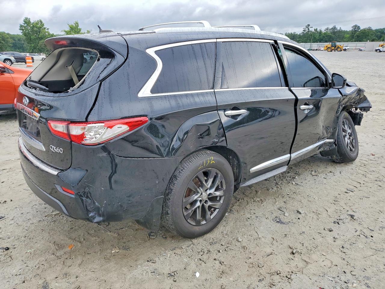 2015 Infiniti Qx60 Base Черный vin: 5N1AL0MN9FC552584