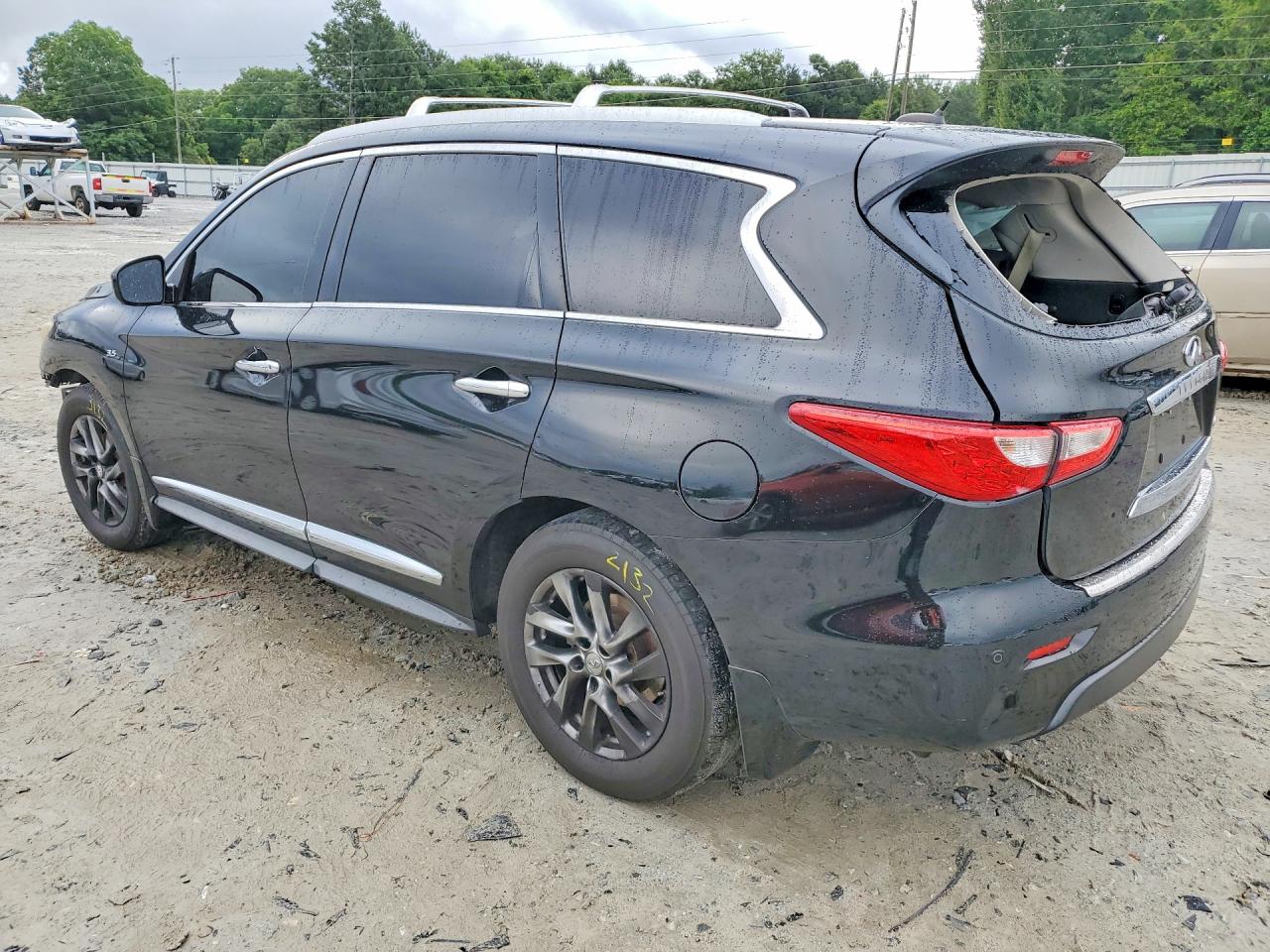 2015 Infiniti Qx60 Base Черный vin: 5N1AL0MN9FC552584