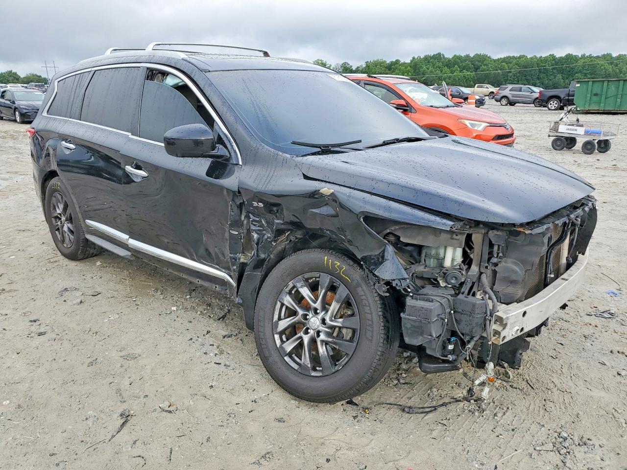 2015 Infiniti Qx60 Base Черный vin: 5N1AL0MN9FC552584