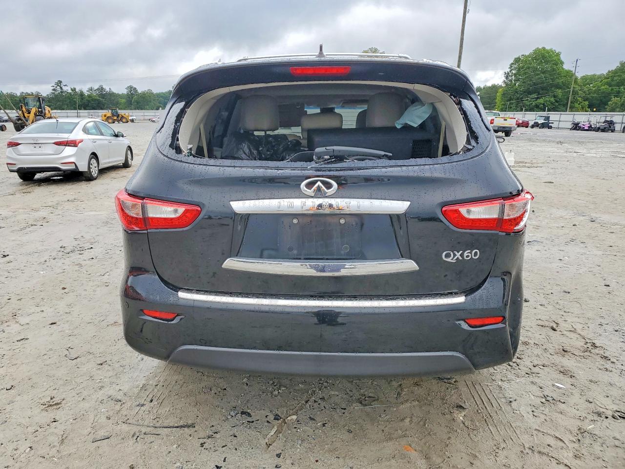 2015 Infiniti Qx60 Base Черный vin: 5N1AL0MN9FC552584