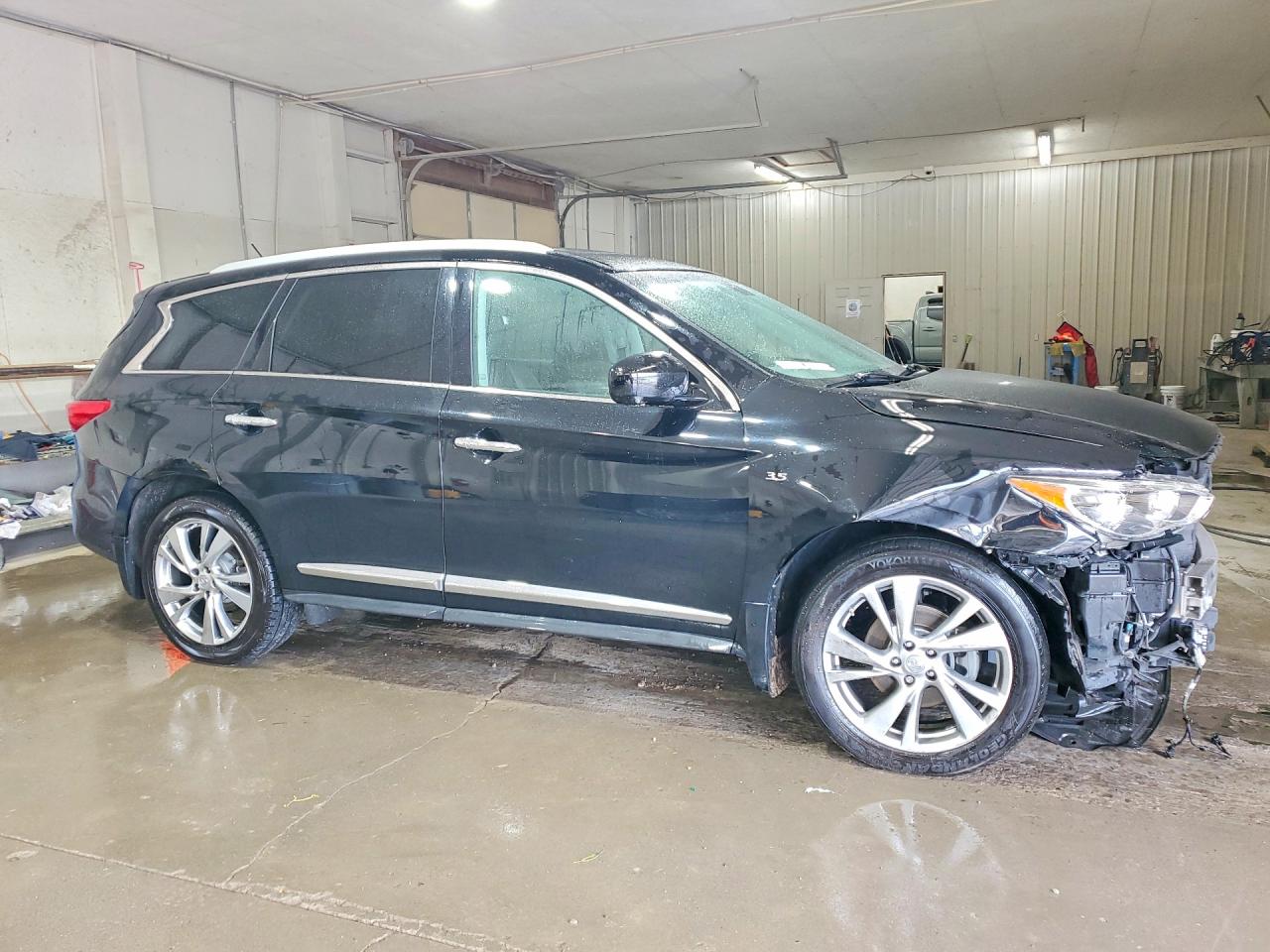 2015 Infiniti Qx60 Base Black vin: 5N1AL0MN9FC553816
