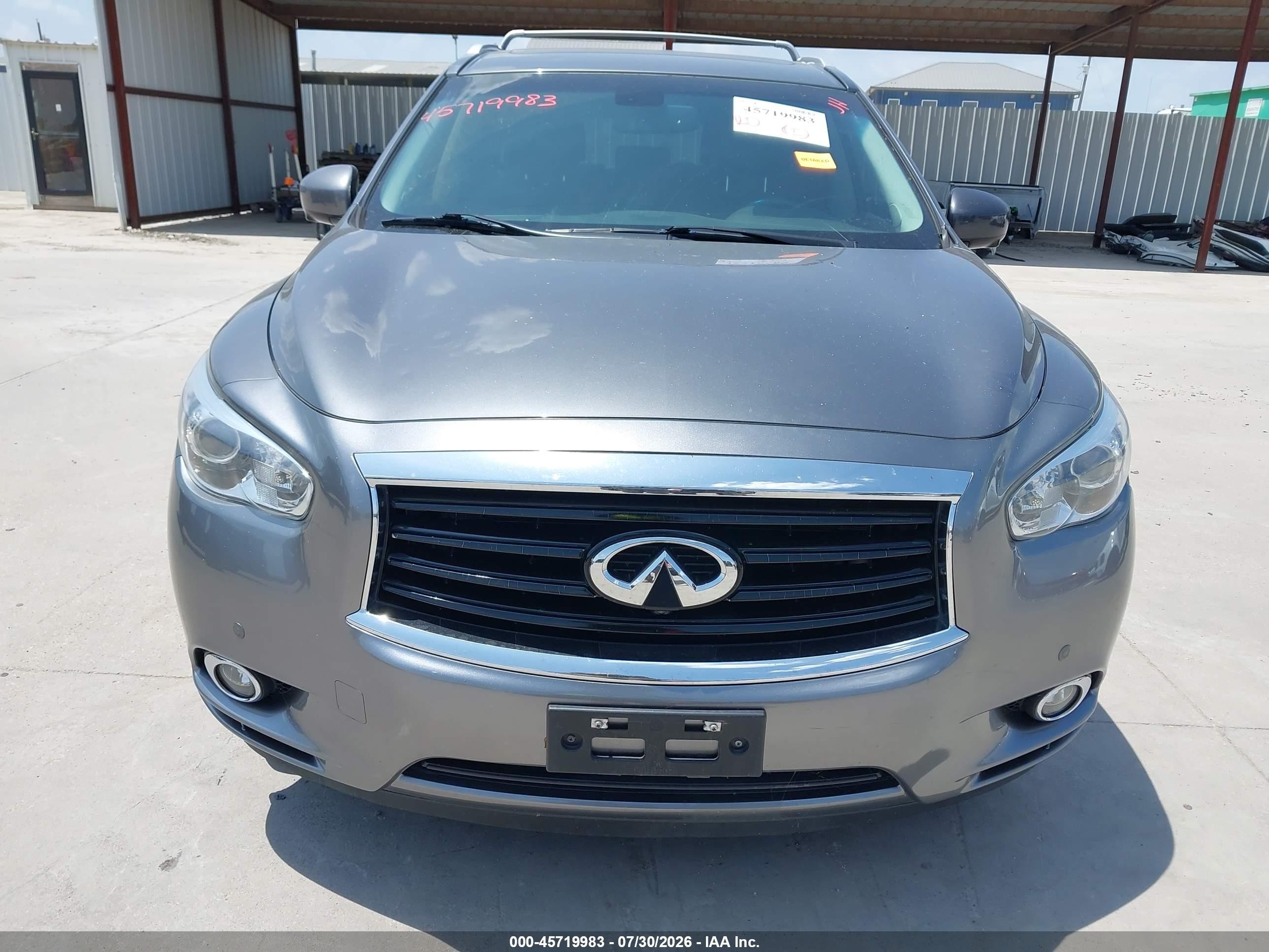 2015 Infiniti Qx60   Gray vin: 5N1AL0MN9FC555775