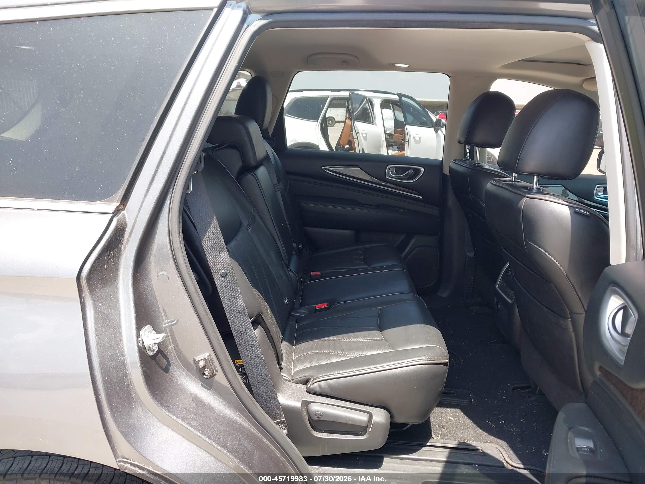 2015 Infiniti Qx60   Gray vin: 5N1AL0MN9FC555775